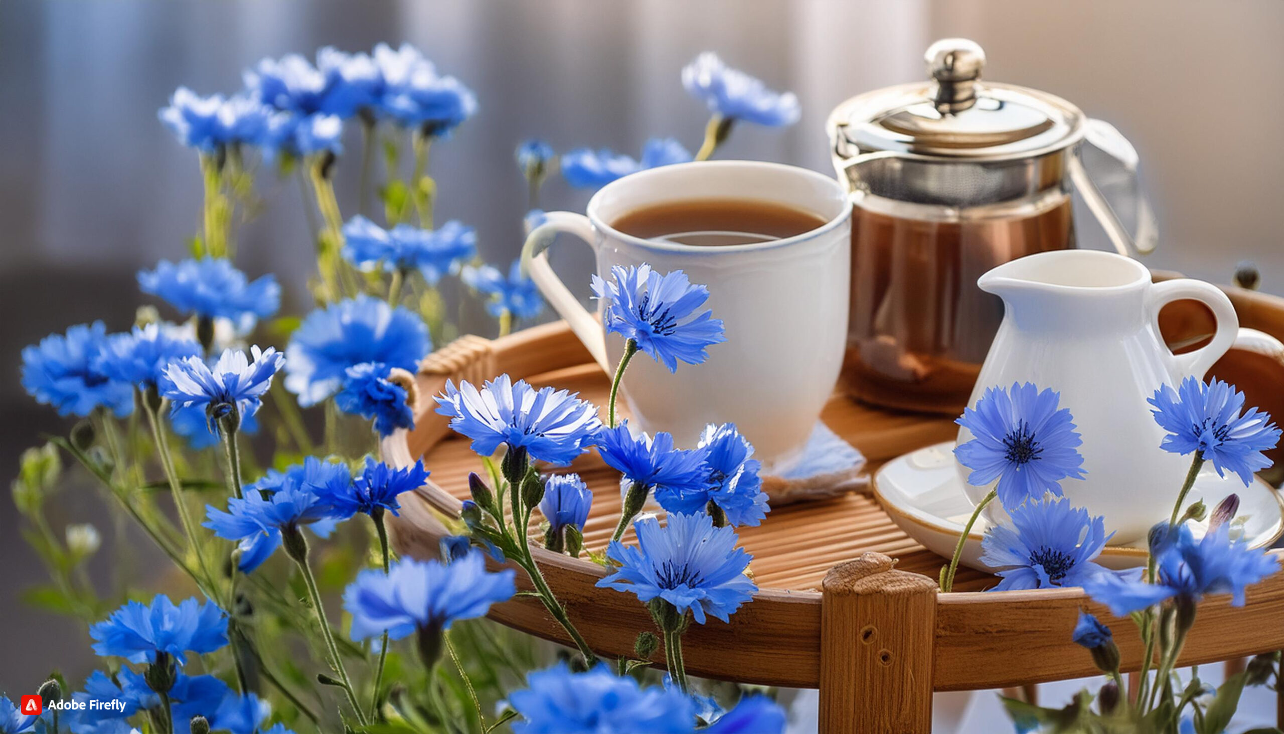 50+ Good Morning Blue Flowers Images: Best Blue Flowers Images