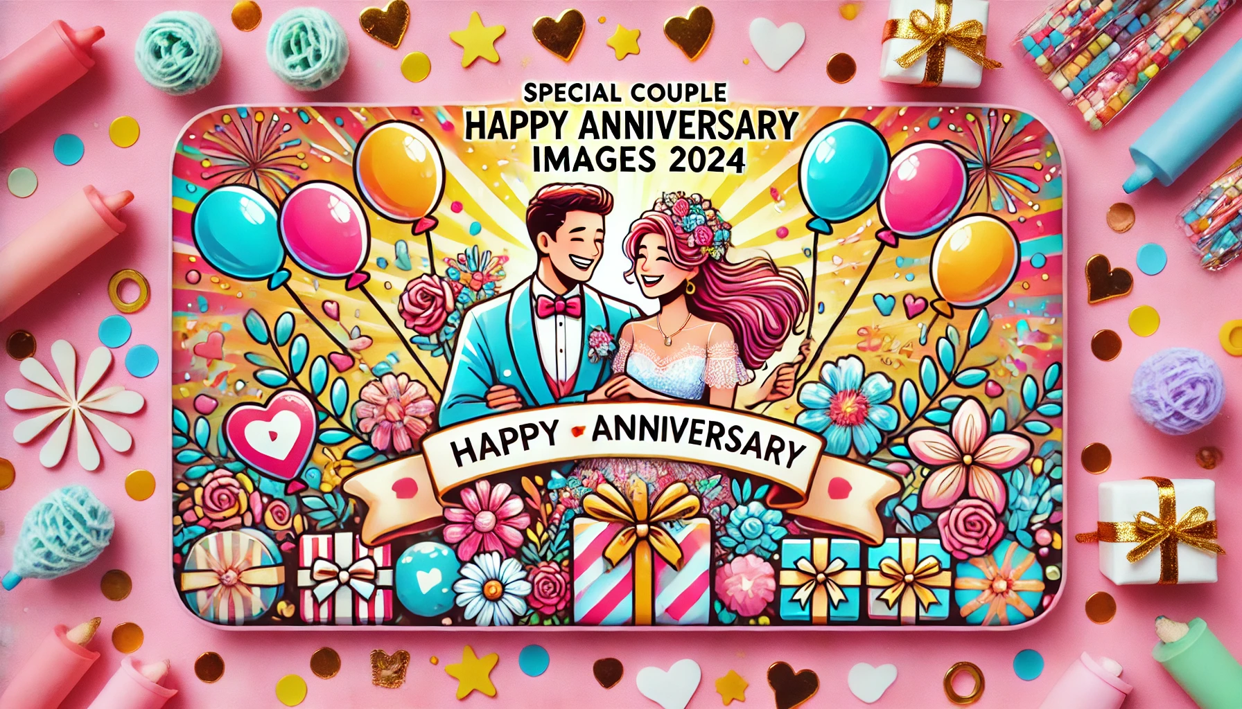 50+ Special Couple Happy Anniversary Images 2024