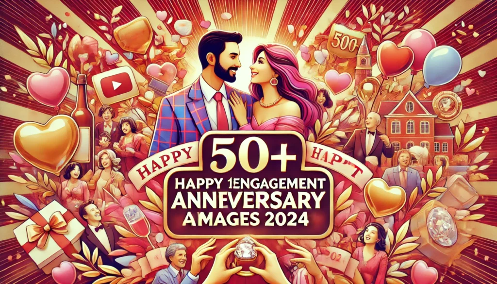 50+ Happy 1st Engagement Anniversary Images 2024